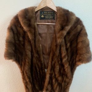 Mink shawl